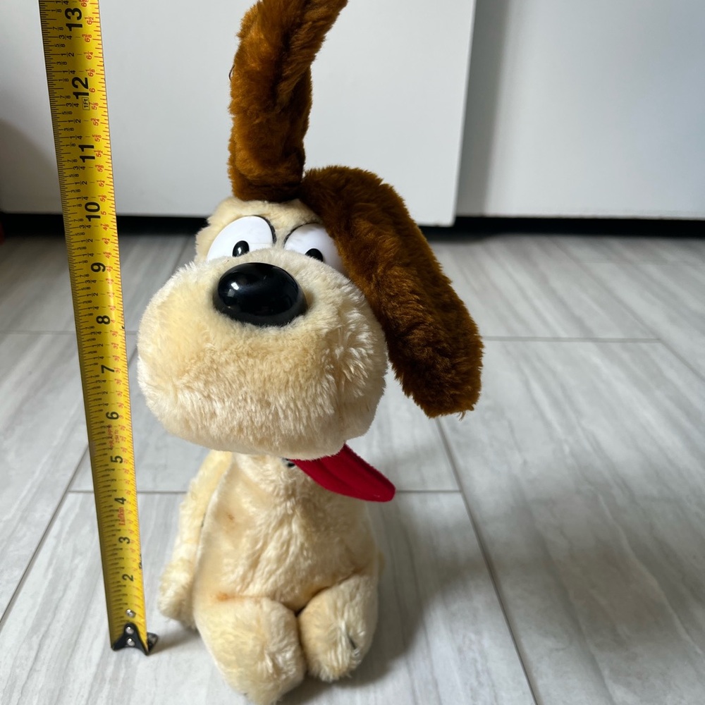 vintage Fun Farm plush stuffed animal dog ODIE 1983